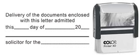 L11S+-+%22Delivery%22+Self-Inking+Stamp