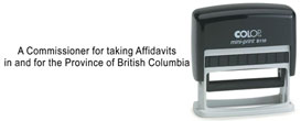 L19S-%22Commissioner%22+Self-Inking+Stamp